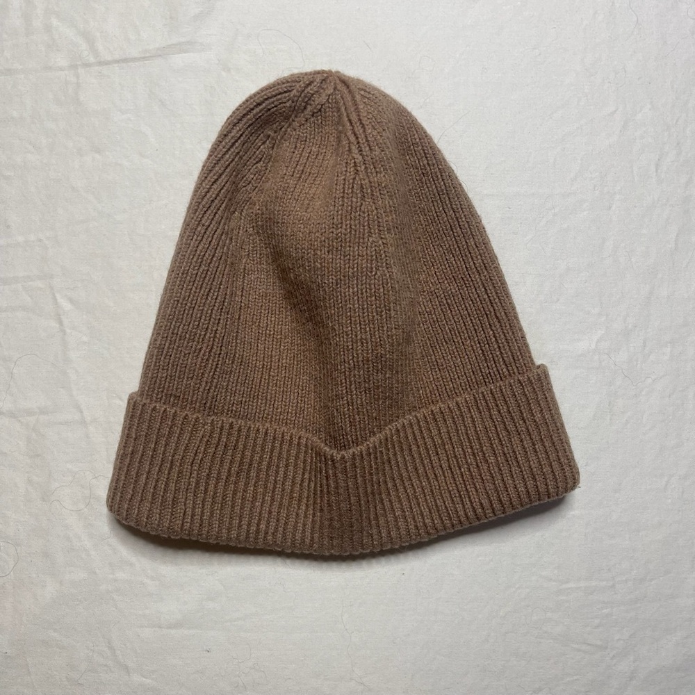 Norse Projects Classic Brown Knit Beanie - Picture 3 of 4